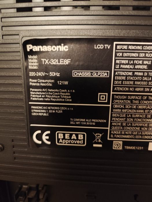 Televisão Panasonic