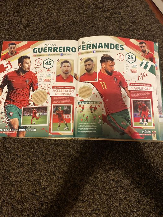 Caderneta FOME DE VENCER completa 2021