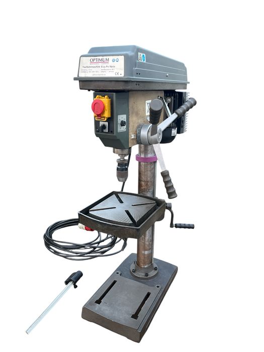 Wiertarka stołowa OPTIMUM B23 Pro Vario · 750W · MK2 · 400V