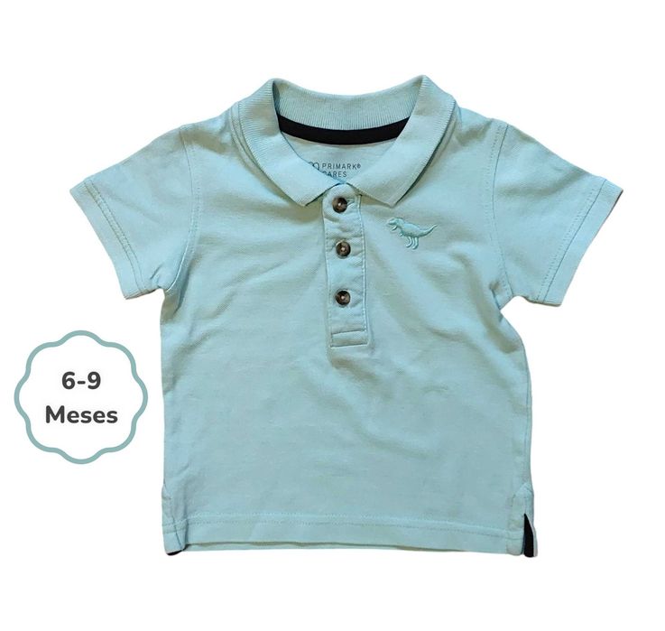 Polo Menta Primark 6-9 meses