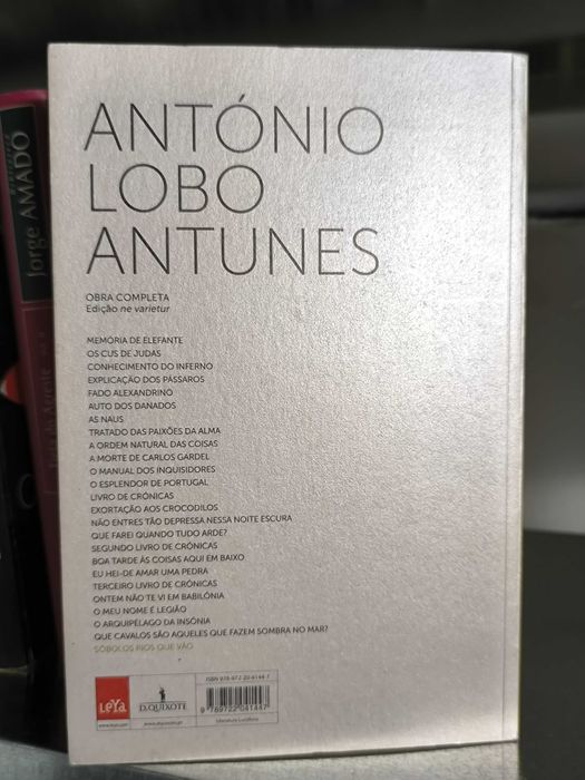 Sôbolos Rios que Vão — António Lobo Antunes