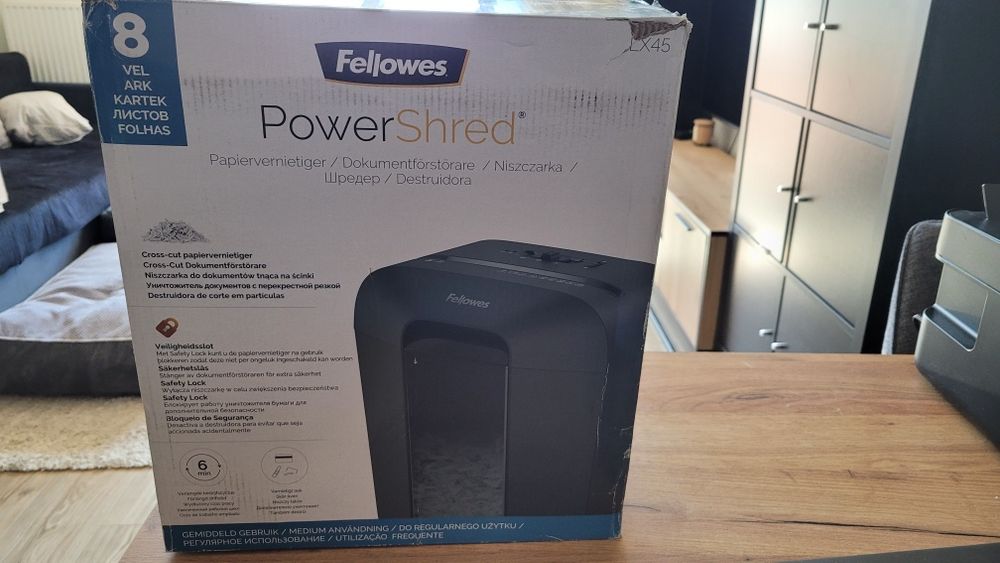 Niszczarka Fellowes LX45