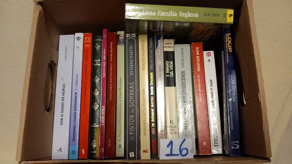 Lote 16 - LIVROS Vendidos EM SEPARADO Individualmente - Vários Preços