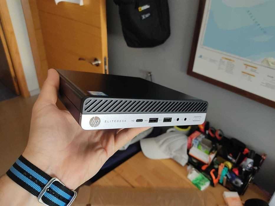 HP 800 G3 Mini PC Intel i5 6500T-CPU/8GB/256GB/530-GPU/Win10