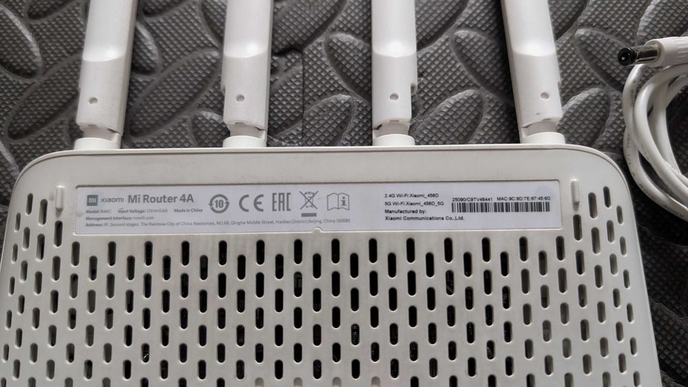 Router Xiaomi Mi Router 4A High-Speed Dual Band AC1200