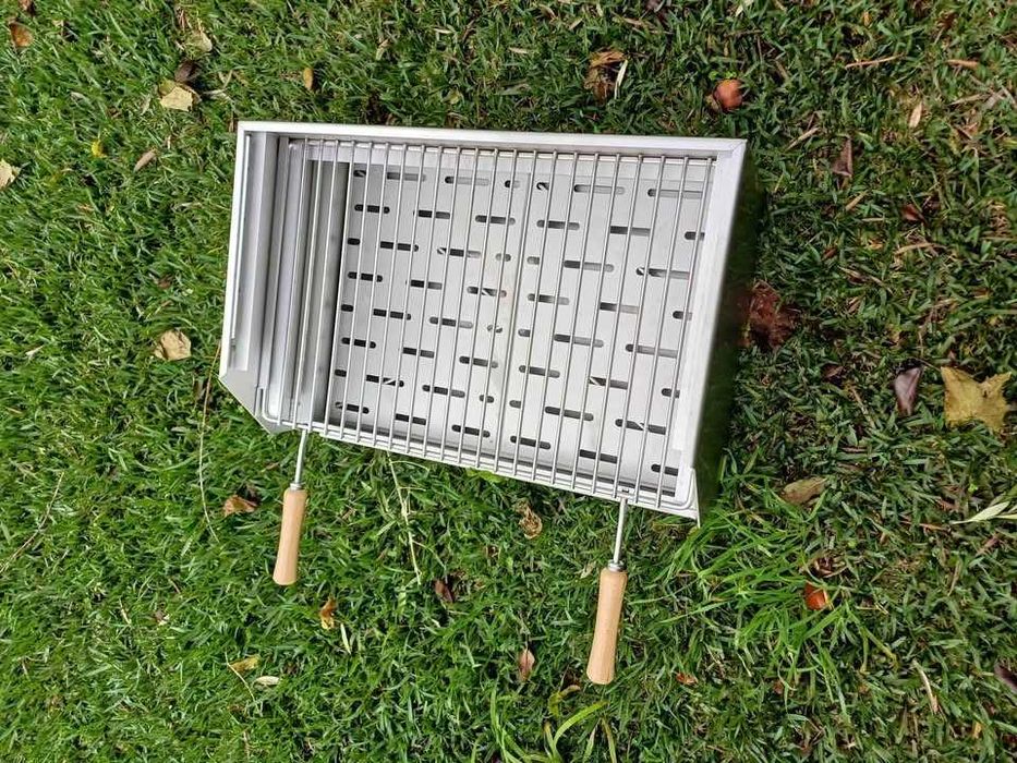 Grelhador/churrasqueira/assador inox 58x40,58x35, 60x40,65x40,67x40,68x40,70x40,80x40