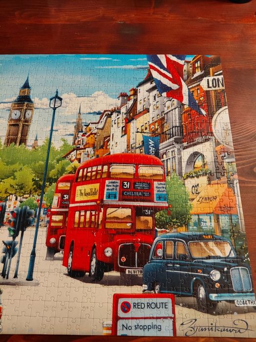 Puzzle Londyn  1000 sztuk