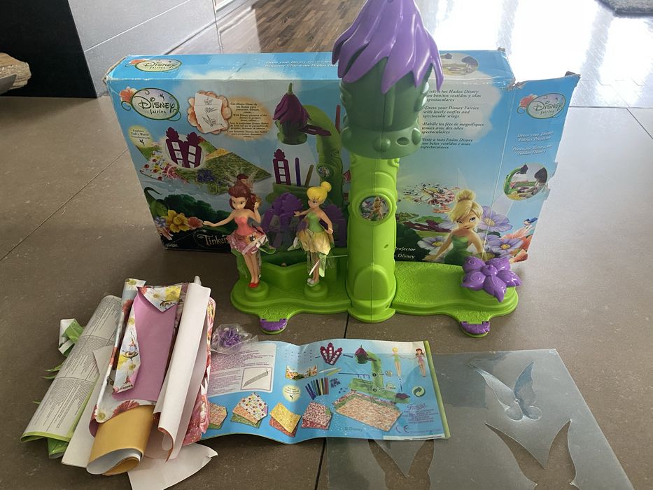 Projektor do projektowaniar DISNEY Dzwoneczek+ ouzle kula ksiezniczko