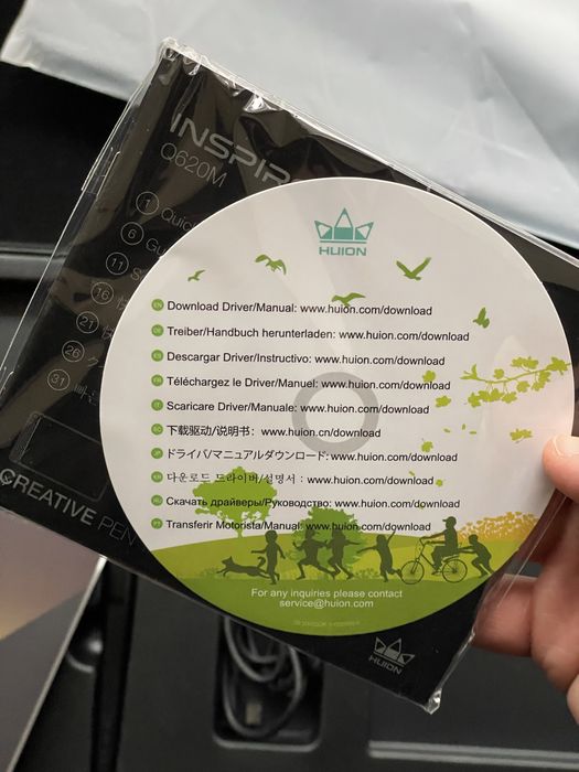 Huion Q620M графічний планшет