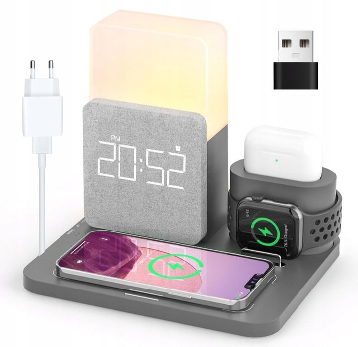 COLSUR Ładowarka indukcyjna 3 w 1