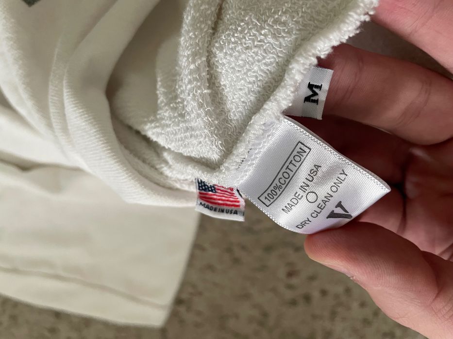 Белое худи Vlone