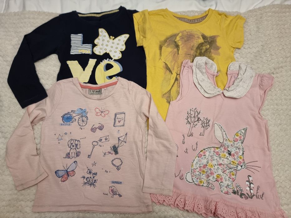 Zestaw paka ubrań dla dziewczynki 2-3lata  Next Tu George H&M