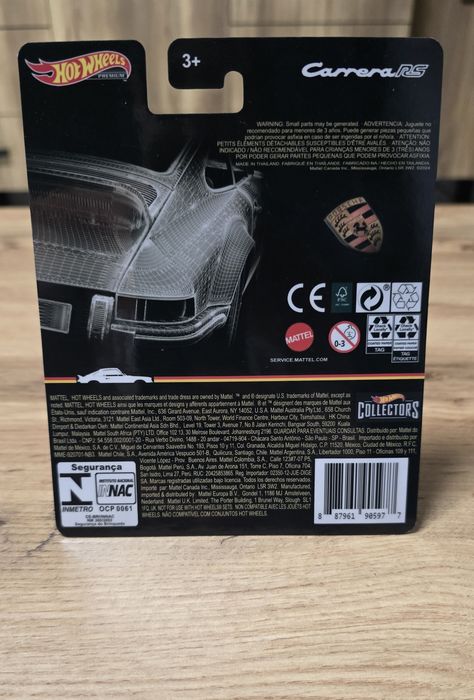 Hot Wheels Premium Porsche 911 Carrera RS 2.7