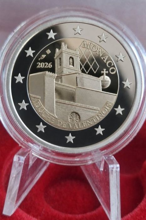 Mónaco 2 € Proof Ducado de Valentinois 2026