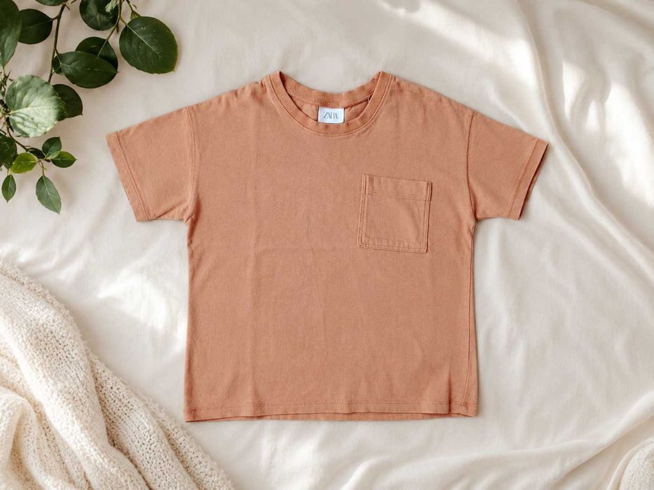 Koszulka z krótkim rękwem / t-shirt marki Zara