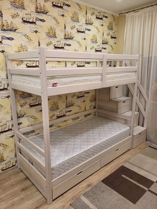 кровать двухъярусная Рената 3, детская двухъярусная кровать