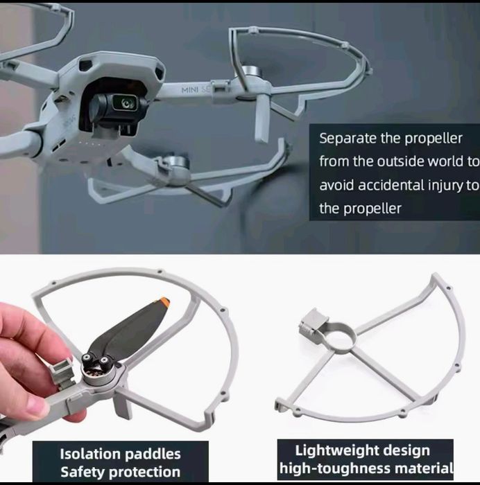 Protetores de hélices para drone DJI Mavic Mini e DJI Mini 2/Se/4K- NOVOS