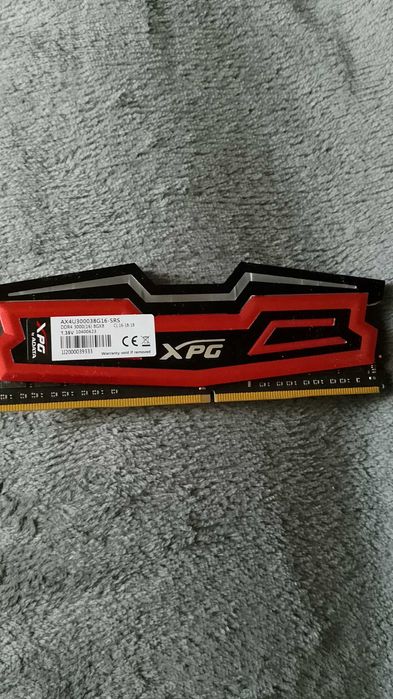 Оперативна пам'ять DDR4 ADATA D40 SPECTRIX CL16-18-18 3000mhz