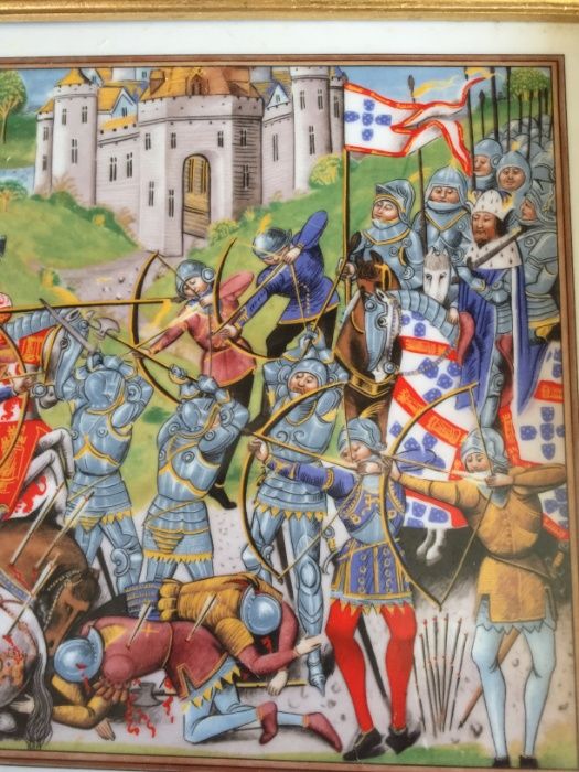 Duas gravuras em porcelana Vista Alegre - edição limitada