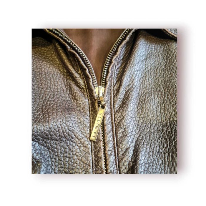 Casaco Bomber Pele LA MATTA – Made in Italy – Tamanho L