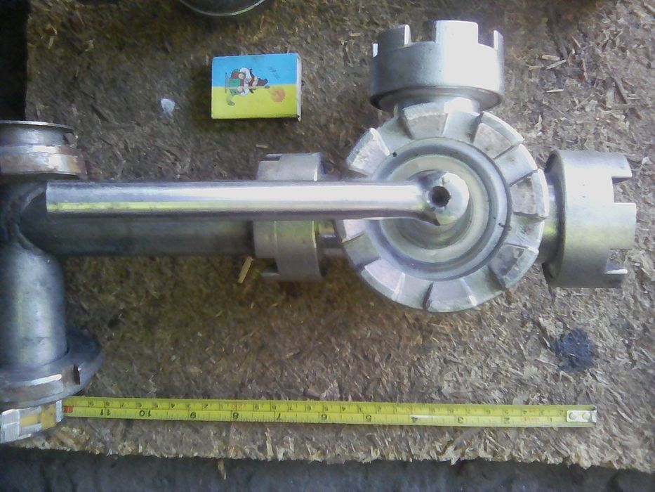 Крани великі нержавійка