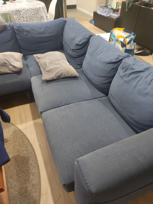 Sofá usado para desocupar