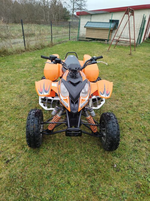 Polaris Predator 500 04r wsteczny. W pełni sprawny