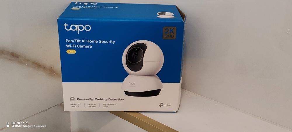 Câmara Wi-Fi TP-Link Tapo TC72 2K QHD