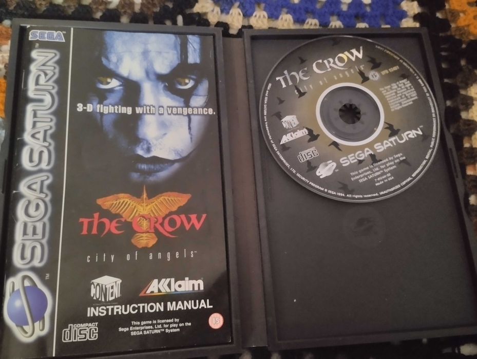 The Crow - City of Angels - Sega Saturn (1997)