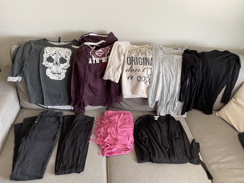 Zestaw damskich ubrań na jesień XS - 9 rzeczy