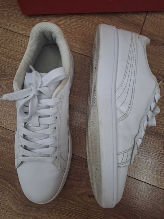 Шкіряні кросівки чоловічі бренду Puma Smash v2 L, розмір 41