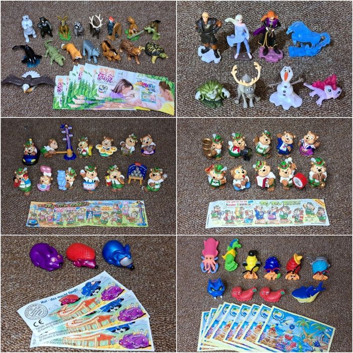 Киндер коллекции