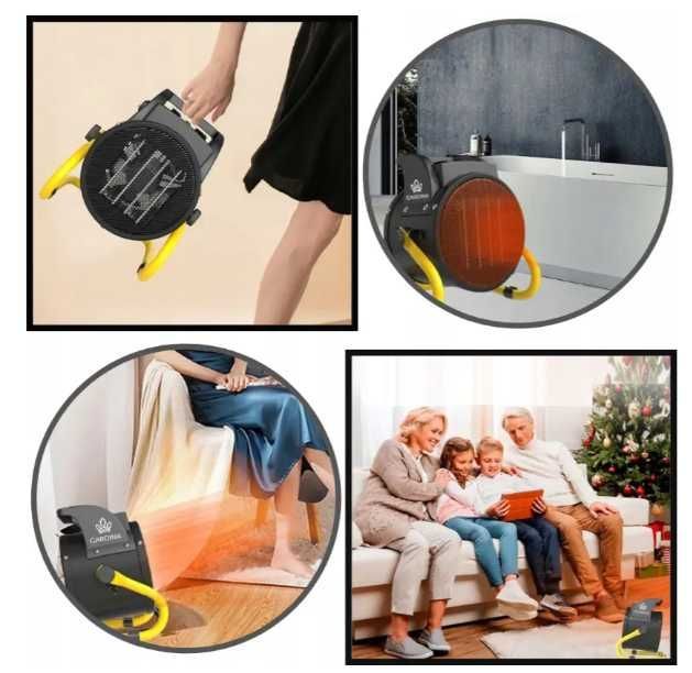 Обігрівач дуйчик тепловентилятор Gardina 2кВт обогреватель