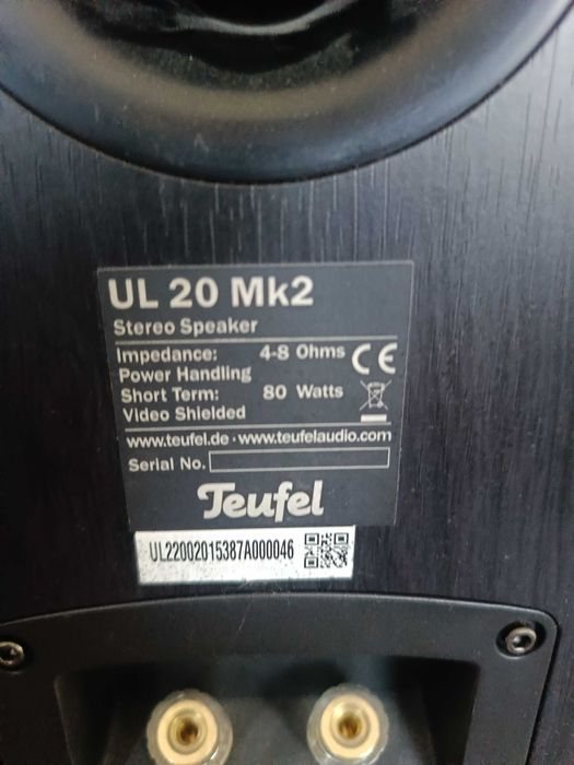 kolumny teufel UL 20 mk2 ultima czytaj opis