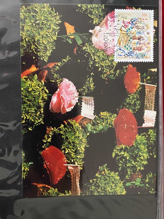 Álbum de coleção ctt com FDC