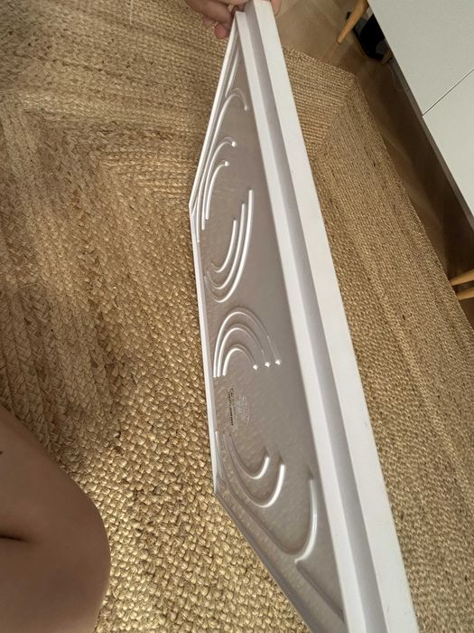 Biała ceramiczna taca / półmisek prostokątny 53x32,5 cm