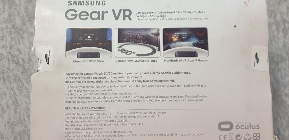 Okulary Samsung Gear VR