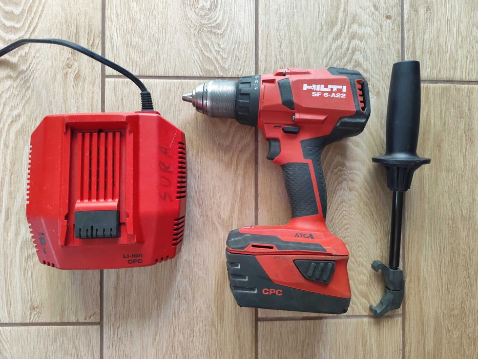 Wkrętarka Hilti SF 6-A22 ATC | Aku 5.2 Ah | Ładowarka | Stan 8/10