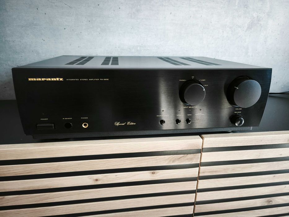 Marantz PM66 SE solidny wzmacniacz stereo z pilotem