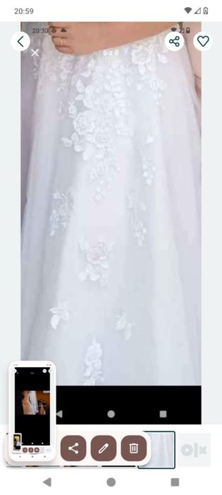 Suknia ślubna White Style Kamila B OKAZJA ! Polecam