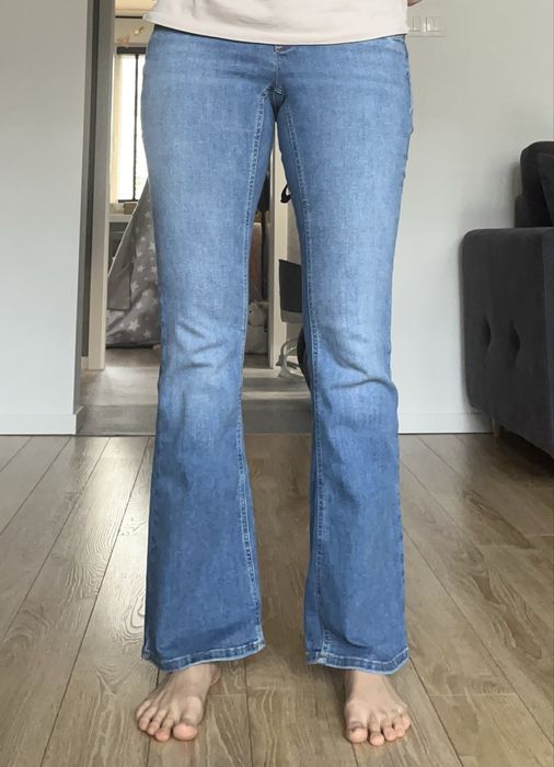 Jeansy Only ciążowe, S