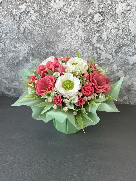 Букеты из мыла/Букет з мила, мильних квітів