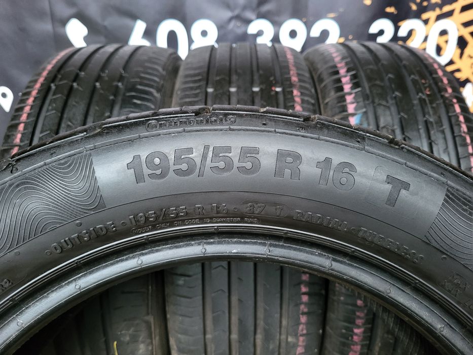 Opony letnie 195/55/16 Continental komplet