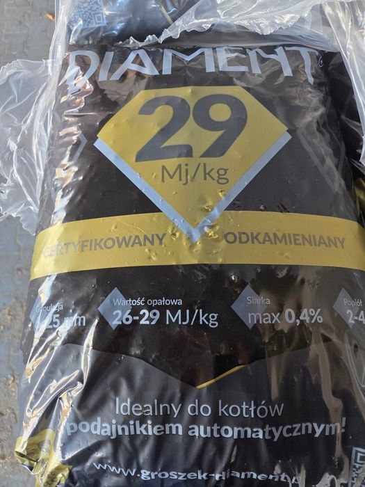 Węgiel groszek DIAMENT od SOBIANKA Trans. pow. 1 tony GRATIS! Grójec, Góra Kalwaria, Warka, Chynów, Piaseczno