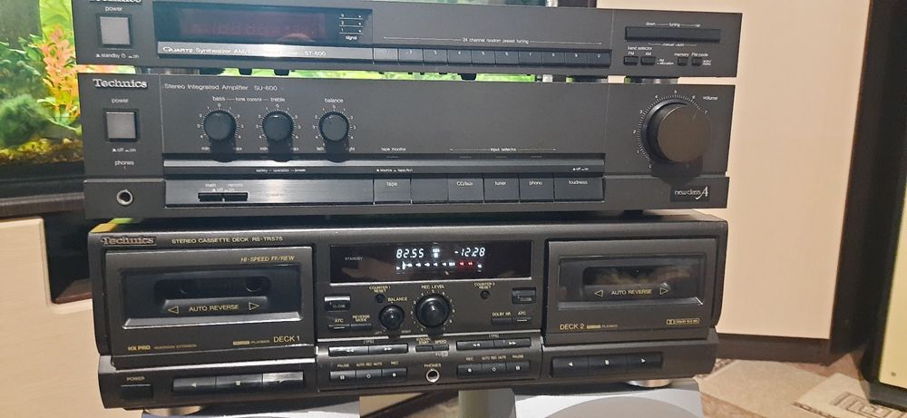 Technics TR575, усилитель+тюнер SU600