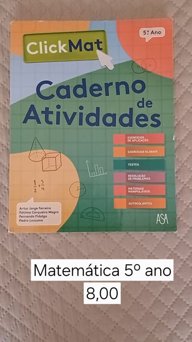 Cadernos de atividades 5ºano