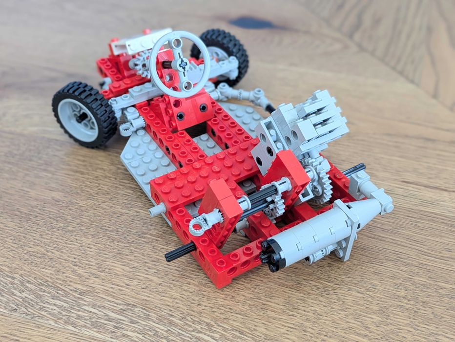 Lego 8842 Go-Kart Technic vintage PRL instrukcja gokart