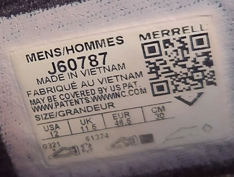 Кросовки сліпони фірми merrell JUNGLE оригінал 

Розмір по бірці:
Us 1