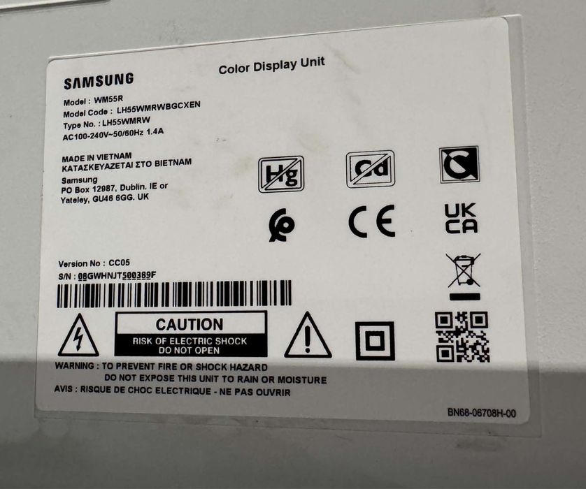 Samsung Tablica Interaktywna WM55R