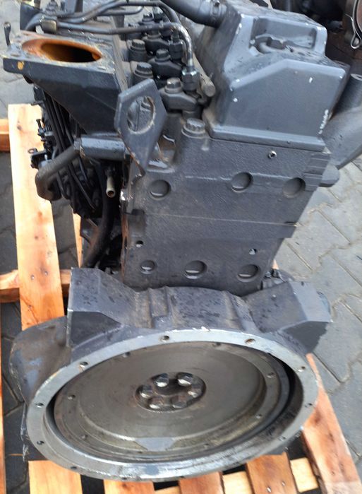 koparka mecalac silnik cummins B3.3 63 KW na części głowica tłok miska